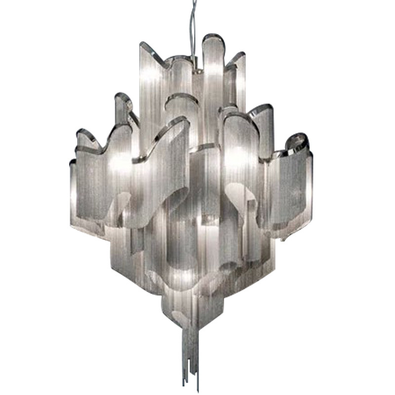 Tassel Aluminum Chain Chandelier Lighting Modern Corridor Pendant /Suspension/Drop/Hanging Lights