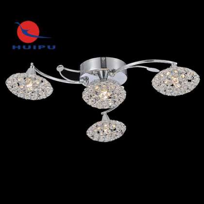 Modern light fixture crystal ceiling light home decor